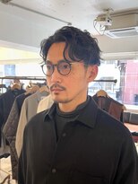マカロニコースト(macaroni coast)&nbsp;メンズパーマショート大人パーマショート