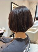 三鷹白髪ぼかしハイライトショートボブウルフショートカット韓国