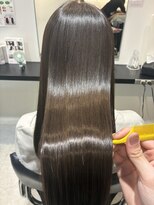 パウダーヘアー(powder hair)&nbsp;グレージュ髪質改善カラー