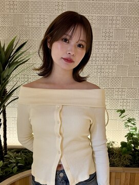 ピークアブー アヴェダ アトレ恵比寿(PEEK-A-BOO AVEDA) 大人可愛い20代30代40代ボブショート大人前髪透明感カラー