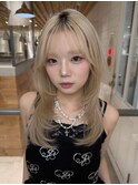 レイヤーカット×ハイトーン