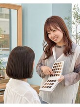 【AYAKA】姫路でタッセルボブ×顔まわりカットならお任せ♪インナーカラーも得意