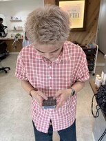 ラフテル(RAFTEL)&nbsp;スパイキーショート×ホワイトベージュ