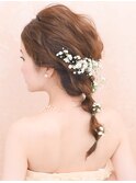 【バックアレンジ】ルーズなダウンスタイル