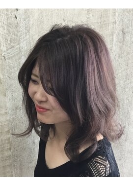 ヘアーサロン エイム(hair salon Ame) アッシュバイオレット