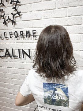 ヘア スパ ビューティー エールフォルム(HAIR SPA BEAUTY YELLFORME) グレージュカラー