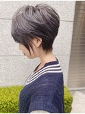 【LE】　似合わせショートボブネイビーカラー/前髪カット