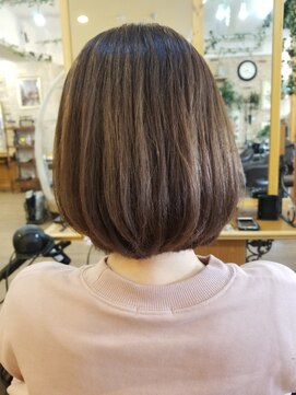 ルークス 中央林間(LOOOKS) アッシュカラー グレージュカラー ボブ
