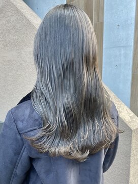 サク(Sac.) ネイビーブラック×ブルーグレージュ Sac.恵比寿 栃木優佑