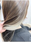 ホワイトインナーカラー