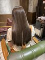 モードケイズ テソロ店(MODE K's) 乾かしただけで、かなり艶々になるトリートメントもオススメです