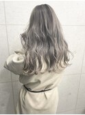 【Anli☆岩瀬萌】バレイヤージュ ミルクティーグレージュ