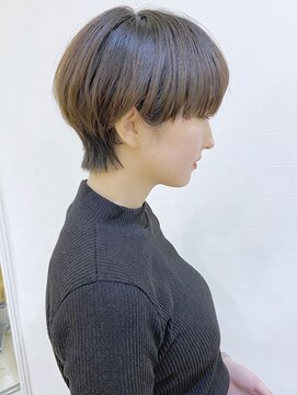 モリオ フロム ロンドン 成増店 【morio成増／ムラマツ】大人かわいいマッシュショート前髪ボブ