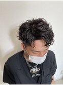 メンズ　メンズカット　パーマ