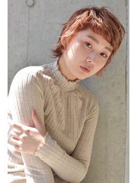 バロンフェム(baLon.fem) シアーなオレンジベージュで決まり!【top stylist 本田愛】