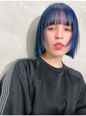 【BEAT S】ネイビー/BOB/レイヤー/名古屋栄/矢場町/美容院