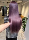 ブリーチカラーには絶対カシミヤトリートメント_autumn grape_
