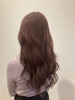 パプス ド コワフュール 甲東園(Pap's de coiffeur) さくらピンクブラウン×髪質改善トリートメント