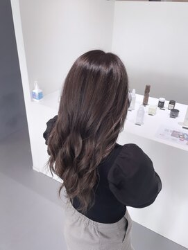 レフ(LEF) ミルクブラウン/ダブルカラー/ケアブリーチ/艶髪/透明感カラー