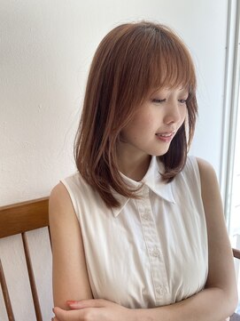 ガーランド (Garland) 大人かわいい小顔顔まわりレイヤーカット/シースルー前髪