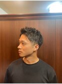 アップバングスタイル