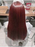 店長今里☆髪質改善イルミナカラーでツヤツヤピンク☆