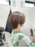 大人可愛い くびれショート@1101_hairstyle ●142●