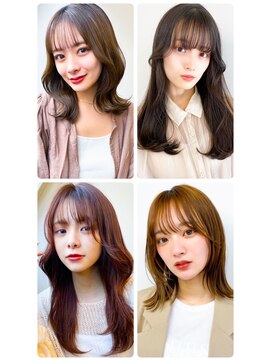 美容室フルール 20代30代40代髪質改善カラーナチュラルボブ透明感小顔レイヤー