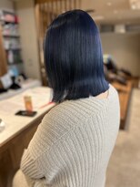 ジャンクス 千葉(junks)&nbsp;ネイビーブルー/ボブ/ブルーブラック