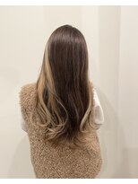 ユニコ(unico)&nbsp;インナーカラー/グレージュ/ハイライト