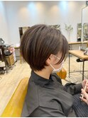 【お客様ヘア】スッキリ見える♪まるみショート