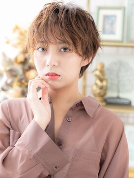 カバーヘア イヴ 戸頭店(COVER HAIR EVE) くせ毛風ゆるふわマッシュフレンチカジュアルc4戸頭20代30代40代