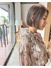 【ブリーチデザイン】カット+Wカラー＋4stepトリートメント　22450→18500