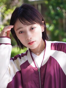 シャロン(SHARON) 【SHARON】雰囲気ショート×スモーキーブラウン