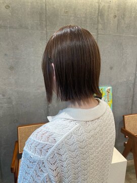 ニカ 溝の口(NICA) まろやかブラウン×ボブ【NICA溝の口】