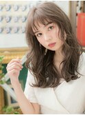 外国人風オリーブアッシュオン眉ロングパーマc5浦和20代30代40代