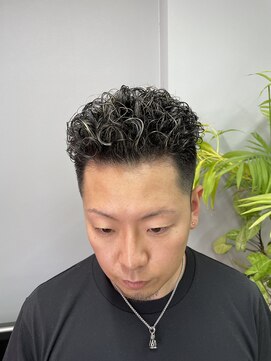 ゲート バーバー スタイル(GATE BAR BER STYLE) 天使パーマ&メッシュ