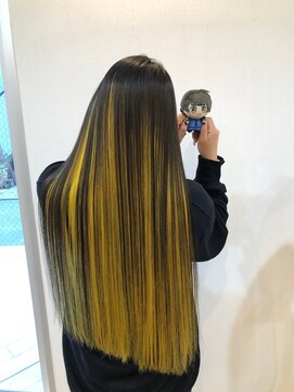 トーキョー オタクヘアー(TOKYO OTAKU HAIR) ▼ブルーロック 蜂楽廻 アンブレラカラー インナーカラー