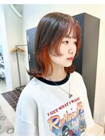 ニュート(Neut )&nbsp;フェイスフレーミングカラーオレンジカラーデザインカラー