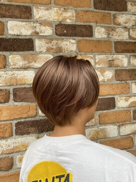 リーグ 青葉台店(League) 『ハンサムショート/ダブルカラー』