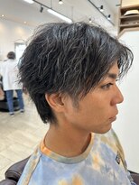 レオン 読谷店(LEON) ツーブロックツイストウルフ