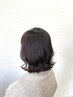 【ボブ、ミディ、ロング】カット＋艶カラー＋サラ艶トリートメント￥9900