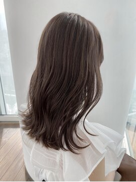 ザックラフィネ(ZACC raffine) つやブラウン/オフィスカラー/ワンカットレイヤー