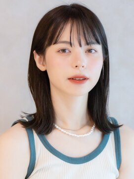 ガーデンヨコハマエスト(GARDEN YOKOHAMA est) メルティカラー　レイヤーカット　顔周り　フェミニンロング