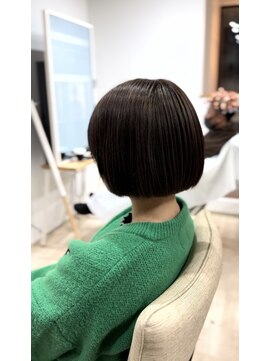 エメヘアデザイン ルイス(Aimer Hair Design Lewis) 平行ボブ / 弘前 / 弘前市