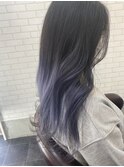 グラデーション×ラベンダー