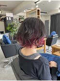 インナーカラーピンク