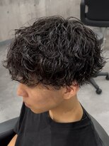 ビカムメンズヘアー 栄店(become men's hair)&nbsp;波巻きパーマ/メンズパーマ/波巻きツイスパ/メンズヘア/名古屋