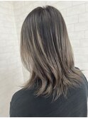 【iikanji hair】ミディアム×シャドウルーツグラデーション