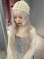 ペレ アネックス 大阪梅田茶屋町店(PELE ANNEX)&nbsp;ホワイトグレージュ/デジタルパーマ/フェザーパーマ/梅田